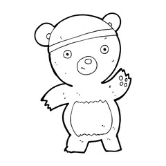 cartoon teddy bear