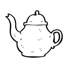 cartoon teapot