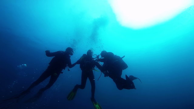 Scuba Diver Rescue Simulation