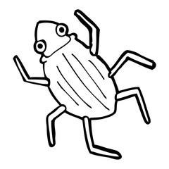 cartoon bug