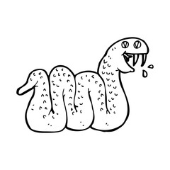 cartoon snake