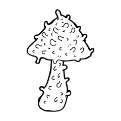 cartoon mushroom