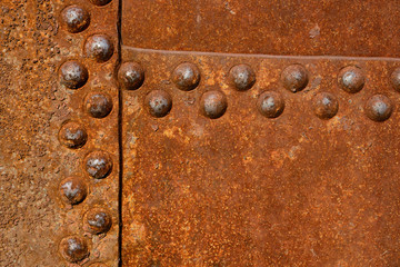 Rusty metal surface