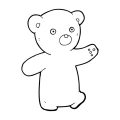 cartoon teddy bear