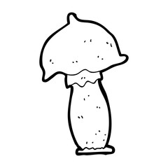 cartoon mushroom