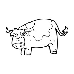 cartoon cow