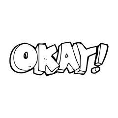 cartoon okay sign