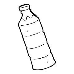 cartoon water bottle