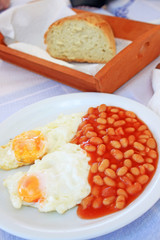 Full English cooked breakfast 