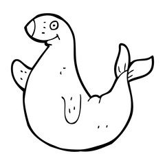 cartoon seal