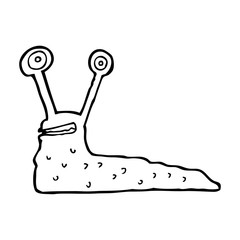 cartoon slug