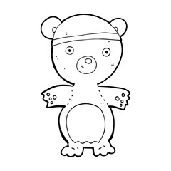 cartoon teddy bear