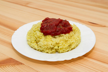 Yellow rice
