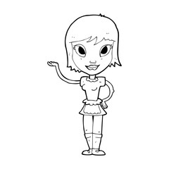 cartoon maid