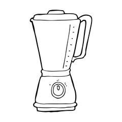 cartoon kitchen blender