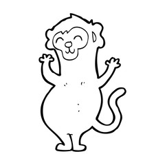 cartoon monkey