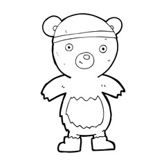cartoon teddy bear