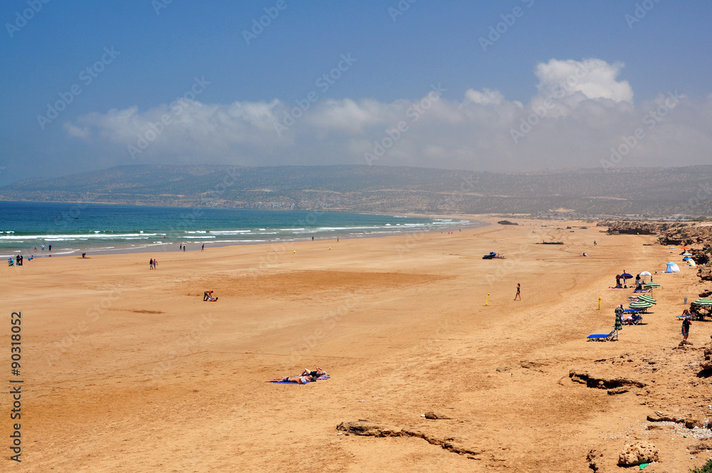 Wall mural taghazout beach