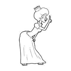 cartoon princess
