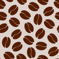 Coffee Bean Seamless Pattern