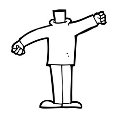 cartoon body waving arms (mix and match cartoons or add own phot