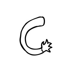 cartoon halloween vampire arm