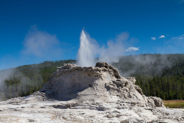 Eruption of Castle Geyser