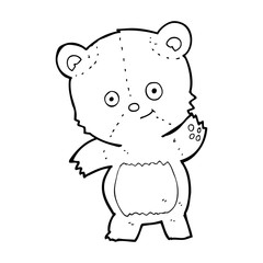 cartoon teddy bear
