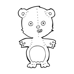 cartoon teddy bear