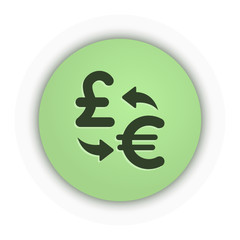 Fototapeta premium Green Bubble Icon