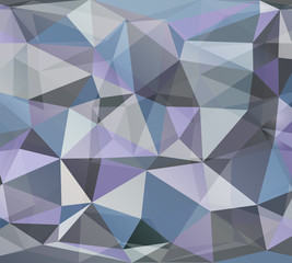 Obraz premium color triangular polygons