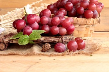 Bunch of grapes fruit  juicy fresh delicious.