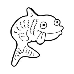 cartoon fish