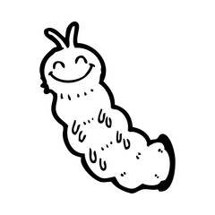cartoon caterpillar
