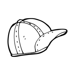 cartoon old school cap