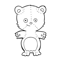 cartoon teddy bear