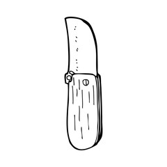 cartoon folding knife