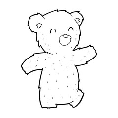 cartoon teddy bear