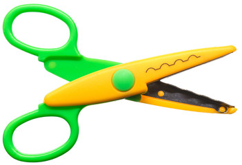 Zigzag scissors