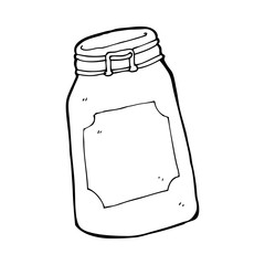 cartoon jar