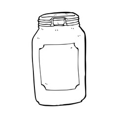 cartoon jar