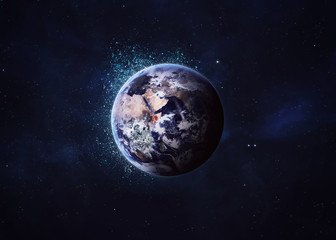 Fototapeta premium High quality Earth image. Elements of this image furnished by