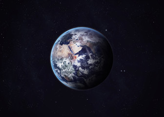 Fototapeta na wymiar High quality Earth image. Elements of this image furnished by