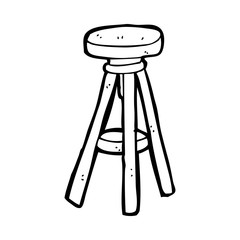 cartoon stool