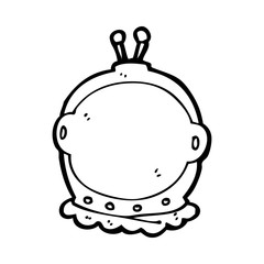 cartoon astronaut helmet