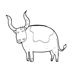 cartoon ox