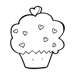cartoon cupcake