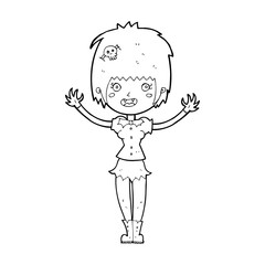 cartoon vampire girl