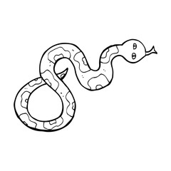 cartoon snake