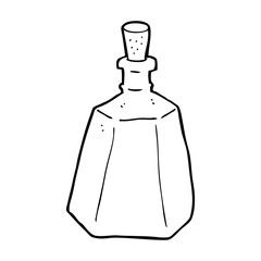cartoon ink bottle
